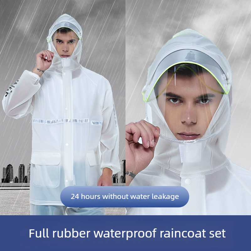 Odblaskowy dwuczęściowy motocy – Cycling Commuter Rain Jacket recenzja i cena