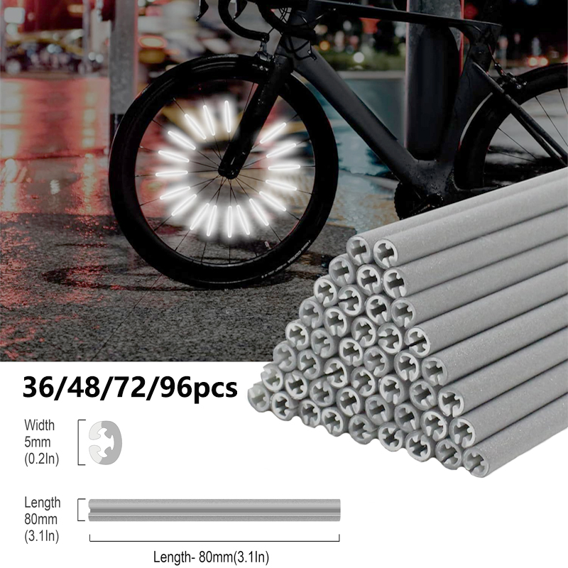 36/48/72/96 sztuk 8cm odblaski – Spoke Reflector Set recenzja i cena
