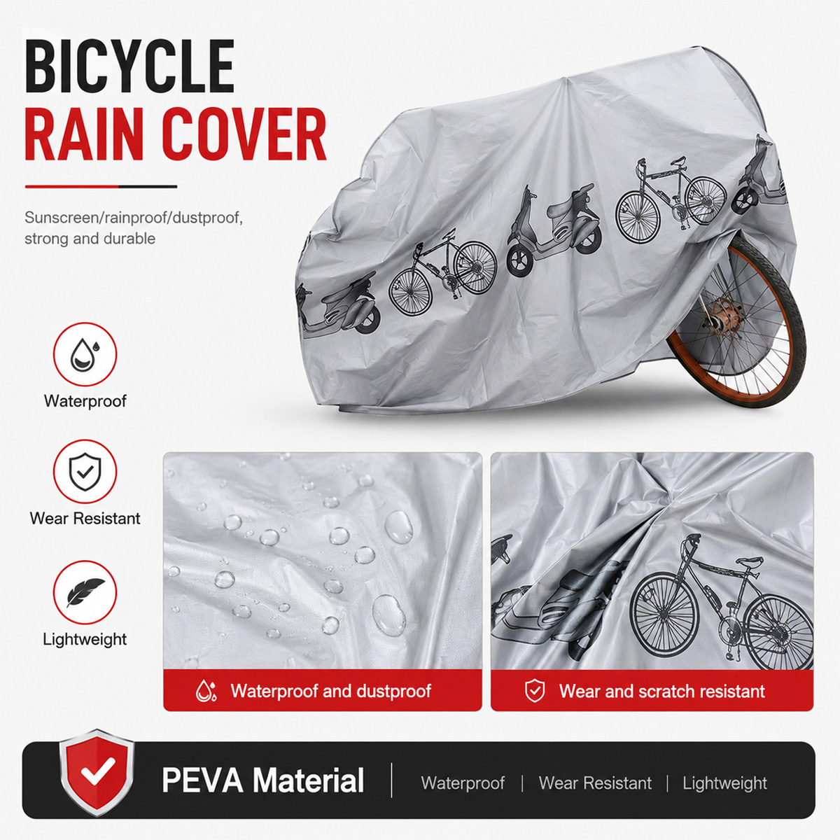 Uniwersalny pokrowiec na rower – Cycling Commute Bag recenzja i cena