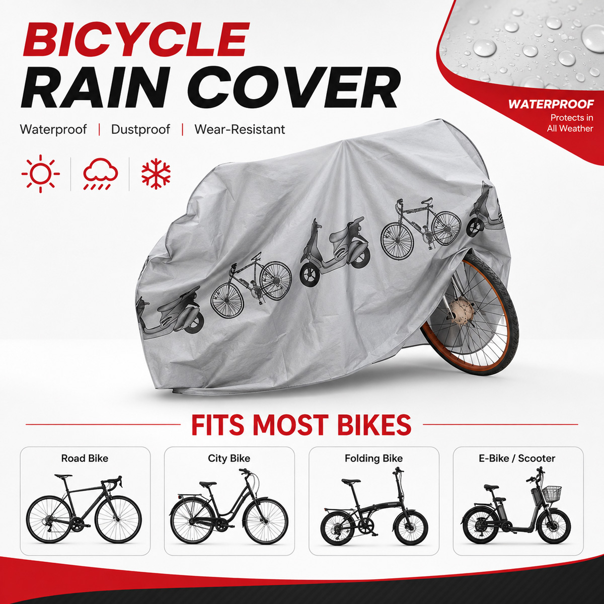 Uniwersalny pokrowiec na rower – Cycling Commute Bag recenzja i cena