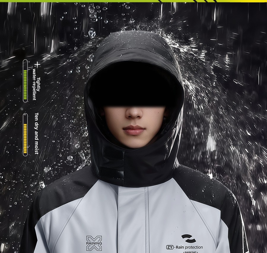 Wytrzymały dwuczęściowy motocy – Cycling Commuter Rain Jacket recenzja i cena