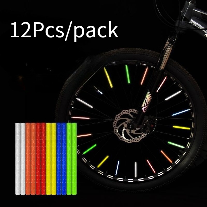 12 szt./zestaw odblaskowych na – Spoke Reflector Set recenzja i cena