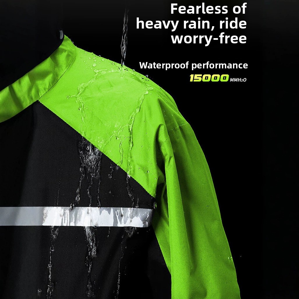 Wytrzymały motocyklowy kombine – Cycling Commuter Rain Jacket recenzja i cena